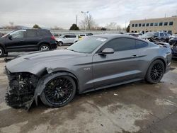 Ford salvage cars for sale: 2021 Ford Mustang GT