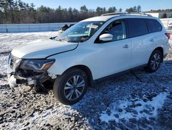 Nissan salvage cars for sale: 2017 Nissan Pathfinder S