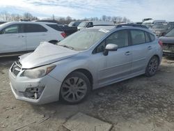 Subaru Impreza salvage cars for sale: 2016 Subaru Impreza Sport Premium