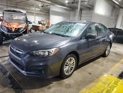 Salvage cars for sale from Copart York Haven, PA: 2018 Subaru Impreza Premium Plus