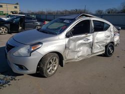 Salvage cars for sale from Copart Wilmer, TX: 2015 Nissan Versa S