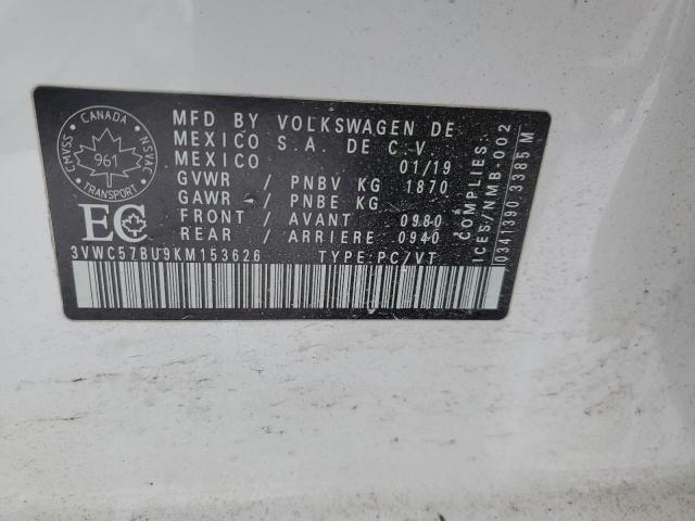 2019 Volkswagen Jetta s