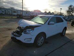 Chevrolet salvage cars for sale: 2017 Chevrolet Equinox LT