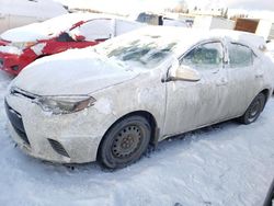 Toyota Corolla l Vehiculos salvage en venta: 2016 Toyota Corolla L