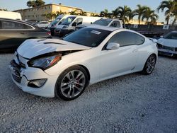 Hyundai Genesis salvage cars for sale: 2015 Hyundai Genesis Coupe 3.8L