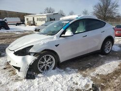 Tesla Model y salvage cars for sale: 2021 Tesla Model Y