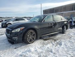 Infiniti salvage cars for sale: 2018 Infiniti Q70L 3.7 Luxe