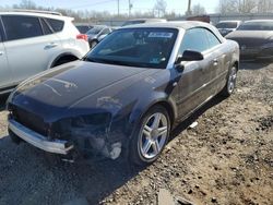 Audi salvage cars for sale: 2007 Audi A4 2.0T Cabriolet Quattro