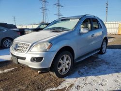 Mercedes-Benz salvage cars for sale: 2007 Mercedes-Benz ML 350