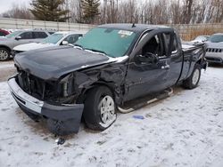 Salvage trucks for sale at Davison, MI auction: 2010 Chevrolet Silverado K1500 LT