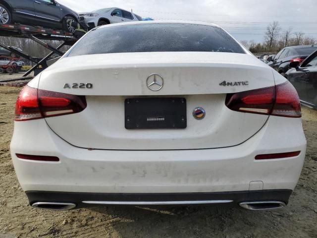 2021 Mercedes-Benz A 220 4matic