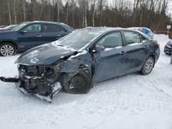 Toyota Corolla l Vehiculos salvage en venta: 2017 Toyota Corolla L