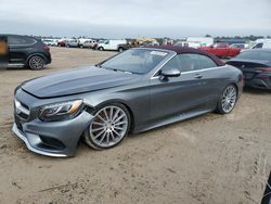 2017 Mercedes-Benz S 550 en venta en Houston, TX