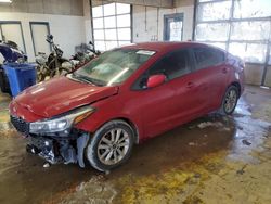 Salvage cars for sale from Copart Indianapolis, IN: 2017 KIA Forte LX