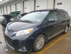 Toyota Sienna xle salvage cars for sale: 2015 Toyota Sienna XLE