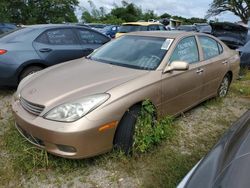 Lexus Vehiculos salvage en venta: 2004 Lexus ES 330