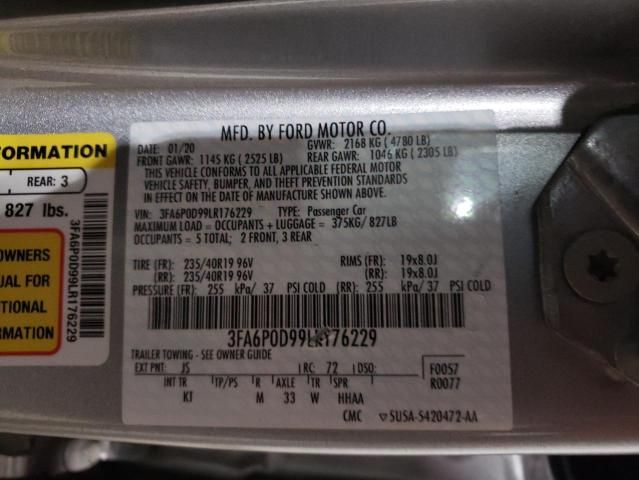 2020 Ford Fusion Titanium
