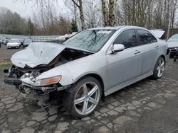 Acura salvage cars for sale: 2008 Acura TSX