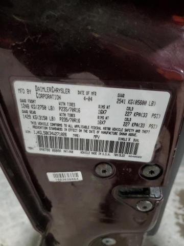 2004 Jeep Liberty Limited