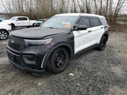 Ford Explorer salvage cars for sale: 2020 Ford Explorer Police Interceptor