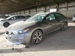 Salvage cars for sale from Copart Phoenix, AZ: 2017 Nissan Maxima 3.5S