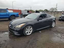 Infiniti salvage cars for sale: 2011 Infiniti G37 Base