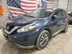 Nissan Murano salvage cars for sale: 2015 Nissan Murano S