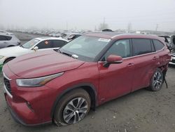 Toyota Highlander salvage cars for sale: 2023 Toyota Highlander Hybrid XLE