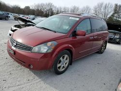 Nissan salvage cars for sale: 2007 Nissan Quest S