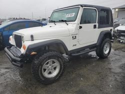 Jeep salvage cars for sale: 2002 Jeep Wrangler / TJ X