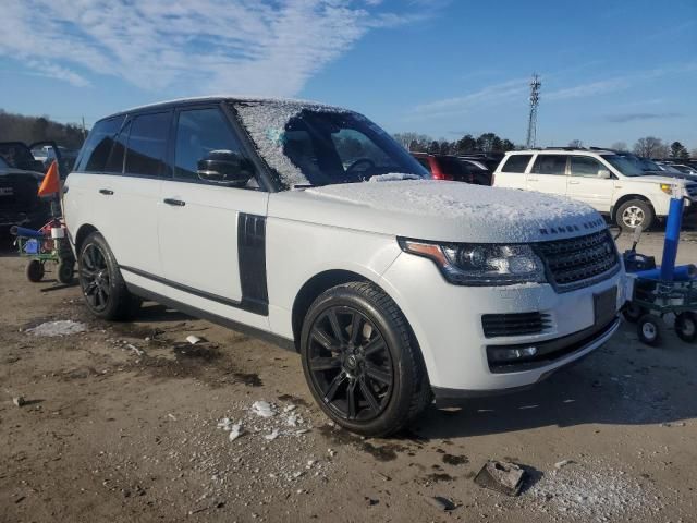 2016 Land Rover Range Rover HSE