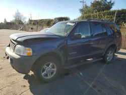 Ford Explorer salvage cars for sale: 2004 Ford Explorer XLS