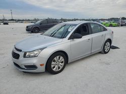 Chevrolet Cruze salvage cars for sale: 2015 Chevrolet Cruze LS