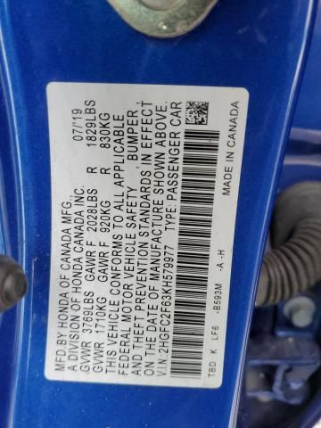 2019 Honda Civic LX