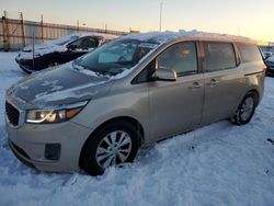 KIA Sedona lx salvage cars for sale: 2016 KIA Sedona LX