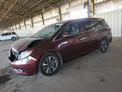 Honda Vehiculos salvage en venta: 2016 Honda Odyssey Touring