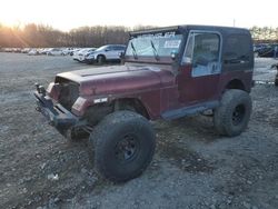 Jeep Wrangler salvage cars for sale: 1988 Jeep Wrangler