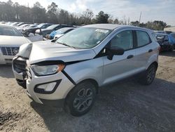 Vehiculos salvage en venta de Copart Savannah, GA: 2019 Ford Ecosport S