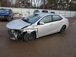 Toyota Corolla l Vehiculos salvage en venta: 2015 Toyota Corolla L