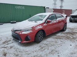 Salvage cars for sale from Copart Elgin, IL: 2017 Toyota Corolla L