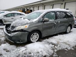 Toyota Sienna xle salvage cars for sale: 2011 Toyota Sienna XLE