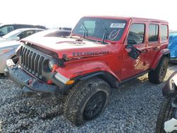 Jeep Wrangler salvage cars for sale: 2022 Jeep Wrangler Unlimited Rubicon