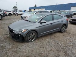 2018 Hyundai Elantra SEL en venta en Woodhaven, MI