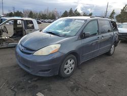 Toyota Sienna ce salvage cars for sale: 2006 Toyota Sienna CE