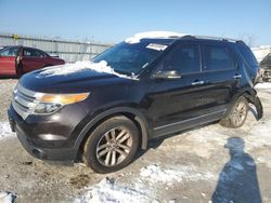 Ford Explorer salvage cars for sale: 2013 Ford Explorer XLT