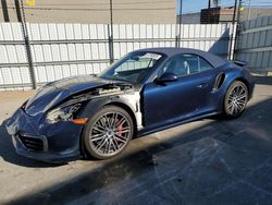 Salvage cars for sale from Copart Sun Valley, CA: 2018 Porsche 911 Turbo