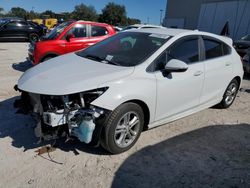 Chevrolet Cruze salvage cars for sale: 2017 Chevrolet Cruze LT