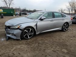 Honda Accord salvage cars for sale: 2019 Honda Accord Sport