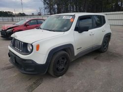 Salvage cars for sale from Copart Dunn, NC: 2017 Jeep Renegade Sport