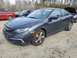 Honda salvage cars for sale: 2019 Honda Civic LX